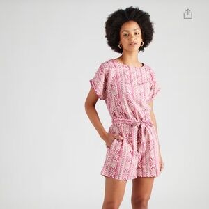 Molly Bracken romper in Light Pink XS